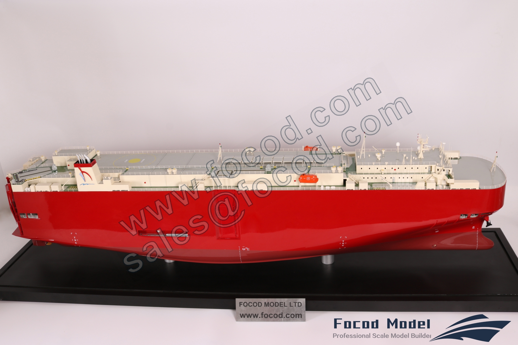 customized model of 180m Vehicles Carrier (RoRo ship)